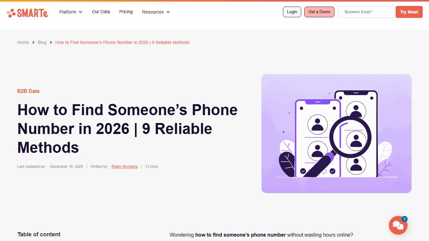 How to Find Someone’s Phone Number in 2026 | 9 Reliable Methods